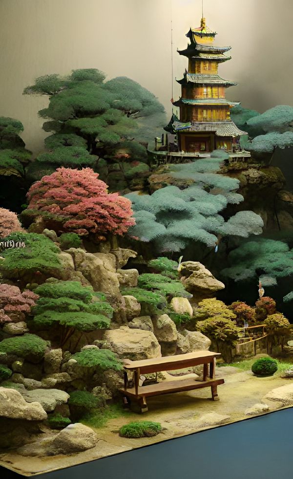 ジオラマ,認知心理学のイメージ