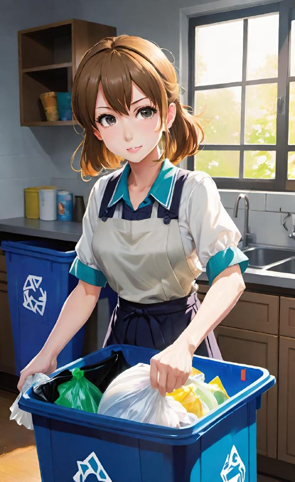 �i�b�W���_�ŃS�~�����������鏗��