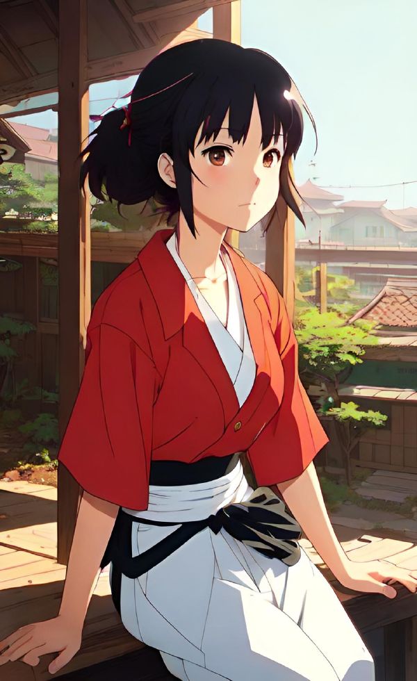 マインドフルネスを学ぶ女性