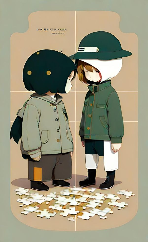 ��肩���̃p�Y��,�c�@�C�K���j�b�N���ʂ̃C���[�W