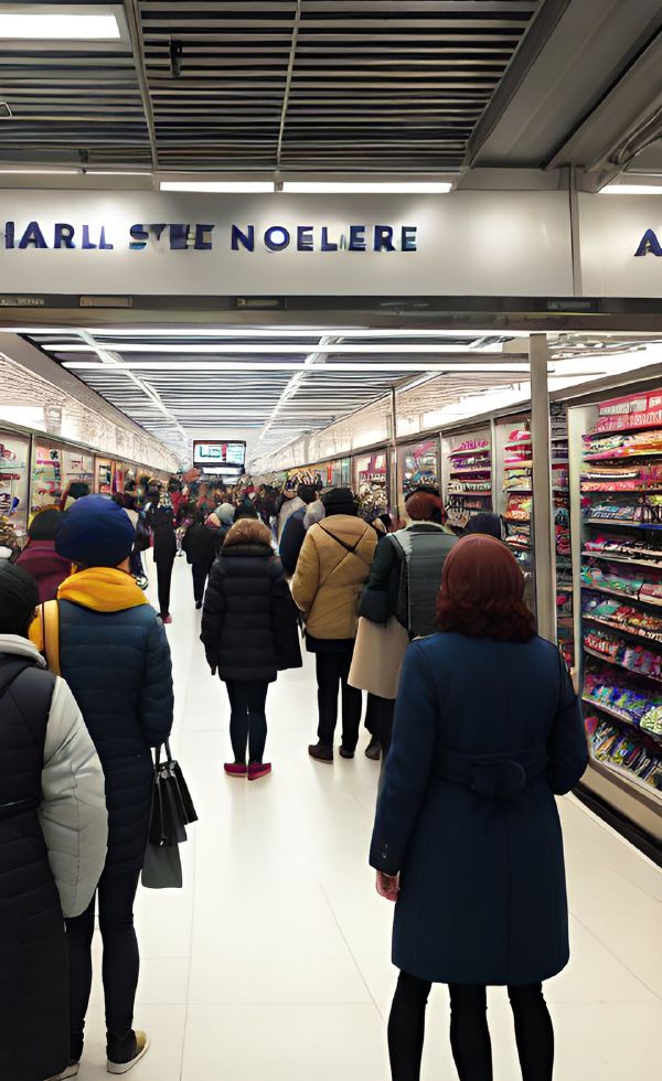 ���������Ɍ������l�X,�������ʂ̃C���[�W