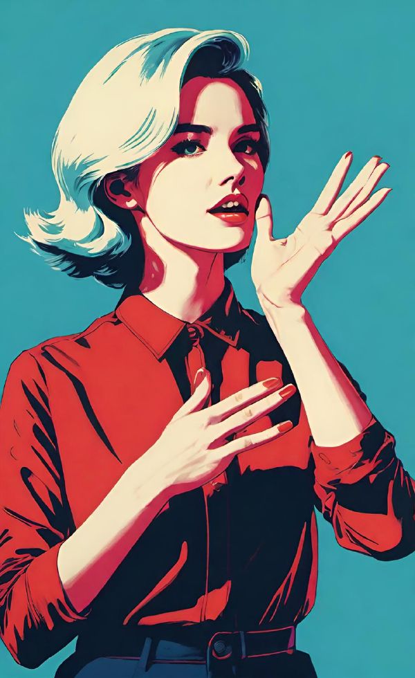 �����̃W�F�X�`���[,�񌾌�R�~���j�P�[�V�����̃C���[�W