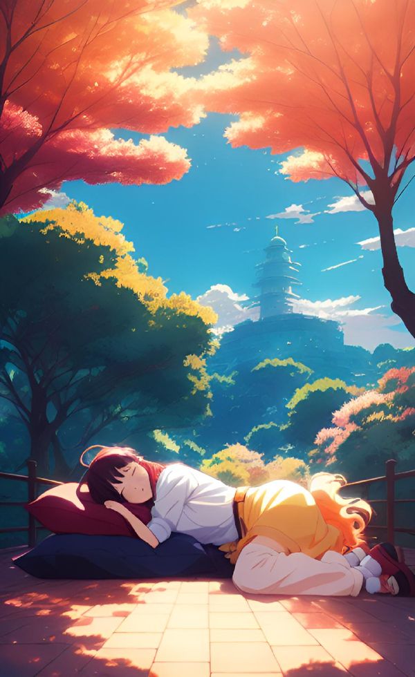 眠る女性,夢分析のイメージ