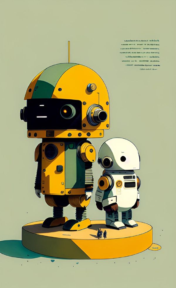 �v���O�����ʂ�ɓ������{�b�g�ANLP�̃C���[�W