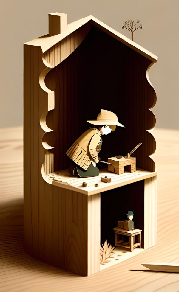 木工細工,シェイピングのイメージ