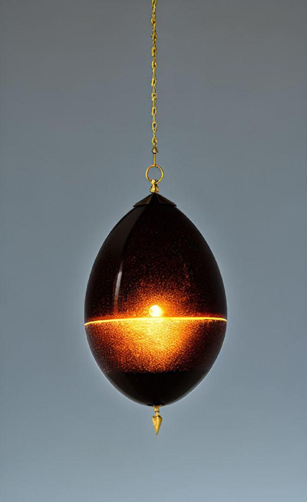 対照的デザインのアクセサリ